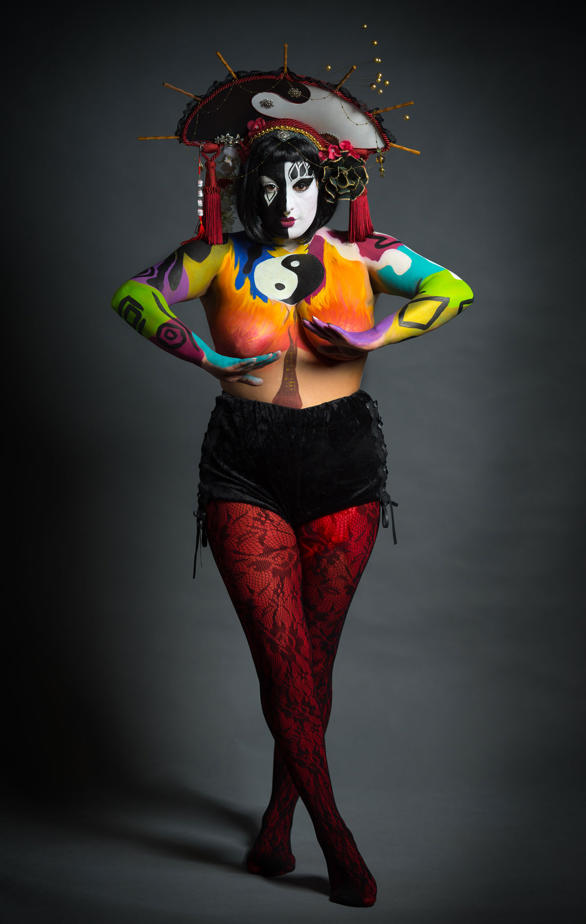 Model: Elle Indika Body Paint: Conscious Colour